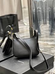 YSL Charlie black leather bag - 2