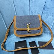 YSL Solfeino denim shoulder bag - 1