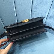 YSL Solfeino black suede shoulder bag - 4