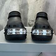 Balenciaga Hardcrocs sandal in black rubber - 5