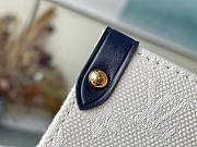 Louis Vuitton onthego white embroidered GM bag  - 6