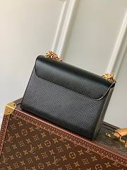 Louis Vuitton Twist MM Black Handbag - 5