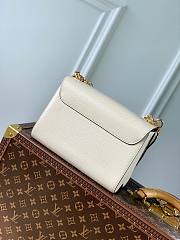 Louis Vuitton Twist MM White Handbag - 5