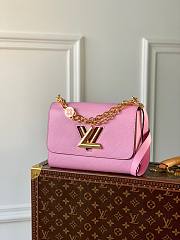 Louis Vuitton Twist MM Pink Handbag - 1