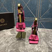 Versace La Medusa Pink heels - 3