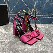 Versace La Medusa Pink heels - 4