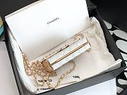 Chanel 22A metal white case bag - 2