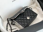 Chanel 22A metal black case bag - 6