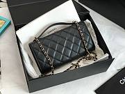 Chanel Flap Phone Holder With Chain Black Bag - 4