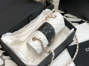 Chanel 22C flap white bag 20cm - 6