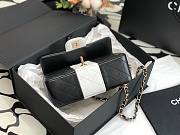 Chanel 22C flap black bag 20cm - 2