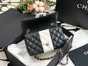 Chanel 22C flap black bag 20cm - 6