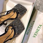 Bottega Veneta Embellished Ankle Strap Black Heel - 2