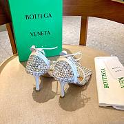 Bottega Veneta Embellished Ankle Strap White Heel - 4