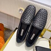 Bottega Veneta black flats - 5