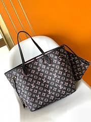 Louis Vuitton Neverfull buci box black MM bag - 4