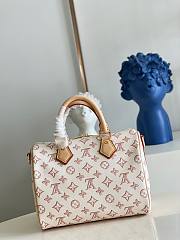 Louis Vuitton Speedy Bandoulière 25 white pocket bag - 6