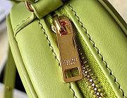 Celine Oval Cuir Triomphe green calfskin bag - 3