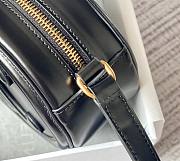 Celine Oval Cuir Triomphe black calfskin bag - 3