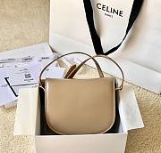 Celine Teen Besace Triomphe beige bag  - 2