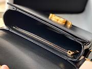 Celine Teen Besace Triomphe black bag - 6