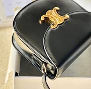 Celine Teen Besace Triomphe black bag - 3