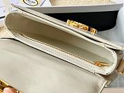 Celine Teen Besace Triomphe white bag - 5