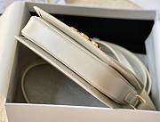 Celine Teen Besace Triomphe white bag - 4