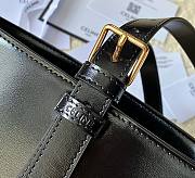 Celine Bucket Triomphe Black Bag - 3