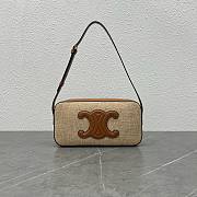 Celine Camera raffia shoulder bag - 1