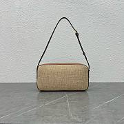 Celine Camera raffia shoulder bag - 3