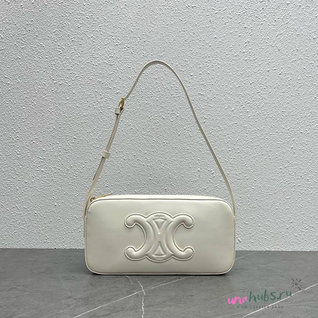 Celine Camera white shoulder bag - 1