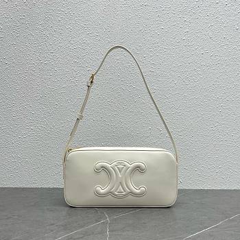 Celine Camera white shoulder bag