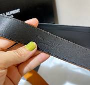 YSL suede belt 3cm - 6