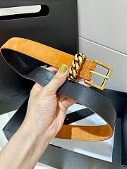 YSL suede belt 3cm - 5