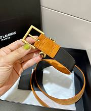 YSL suede belt 3cm - 3