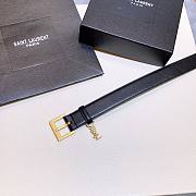 YSL logo black belt 2cm - 2