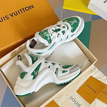 Louis Vuitton green sneaker