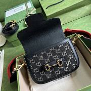 Gucci Horsebit mini GG black bag - 4