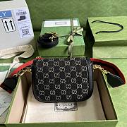 Gucci Horsebit mini GG black bag - 2