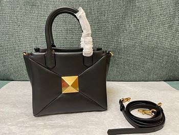 Valentino Garavani One Stud Black Leather Bag