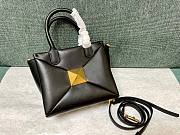 Valentino Garavani One Stud Black Leather Bag - 3