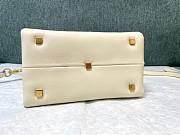 Valentino Garavani One Stud White Leather Bag - 5