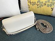 Valentino Loco small Jewel logo white shoulder bag - 4