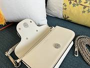 Valentino Loco small Jewel logo white shoulder bag - 3