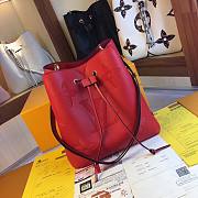 Louis Vuitton Neonoe red shoulder bag M44022 - 3