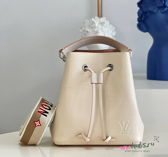 Louis Vuitton Cream Epi Neonoe MM  - 1