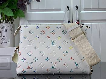 Louis Vuitton Coussin MM White Multicolor Bag