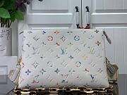 Louis Vuitton Coussin MM White Multicolor Bag - 5