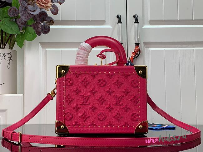 Louis Vuitton Petite Valise Pink Trunk - 1